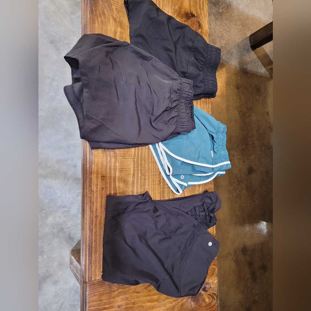Size Large Shorts and Leggings